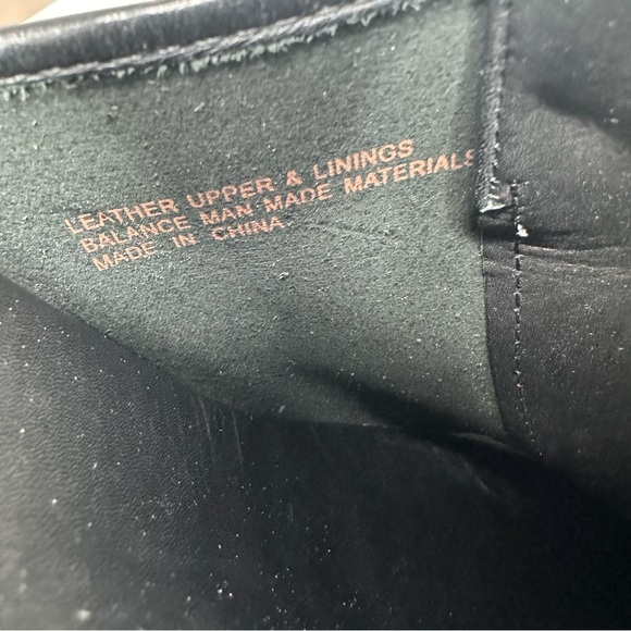 Kork-Ease Leather Heeled Clogs Women’s 10 Black Leather Slip-on Mule Zipper Shoe - Picture 15 of 16